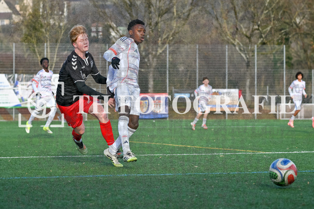 GER, FVLB - FC Bayern München, Fussball, PS-Immo-Cup 2026,U14 Feldturnier, 17.01.2026 | FVLB, FCB