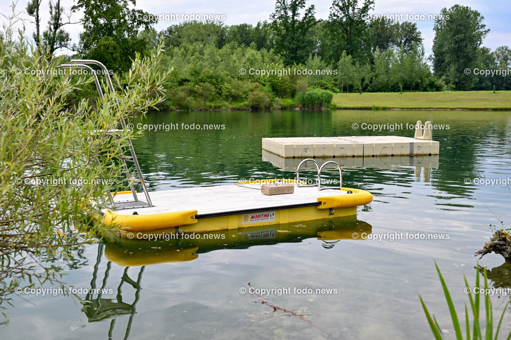 Goldwoerth_ Badeteich_ 23.06.2024-6 | 23.06.2024, Goldwoerth, AUT, Badeteich, im Bild Badeteich, Badeinsel, See, Teich, Ungluecksort, Ungluecksstelle