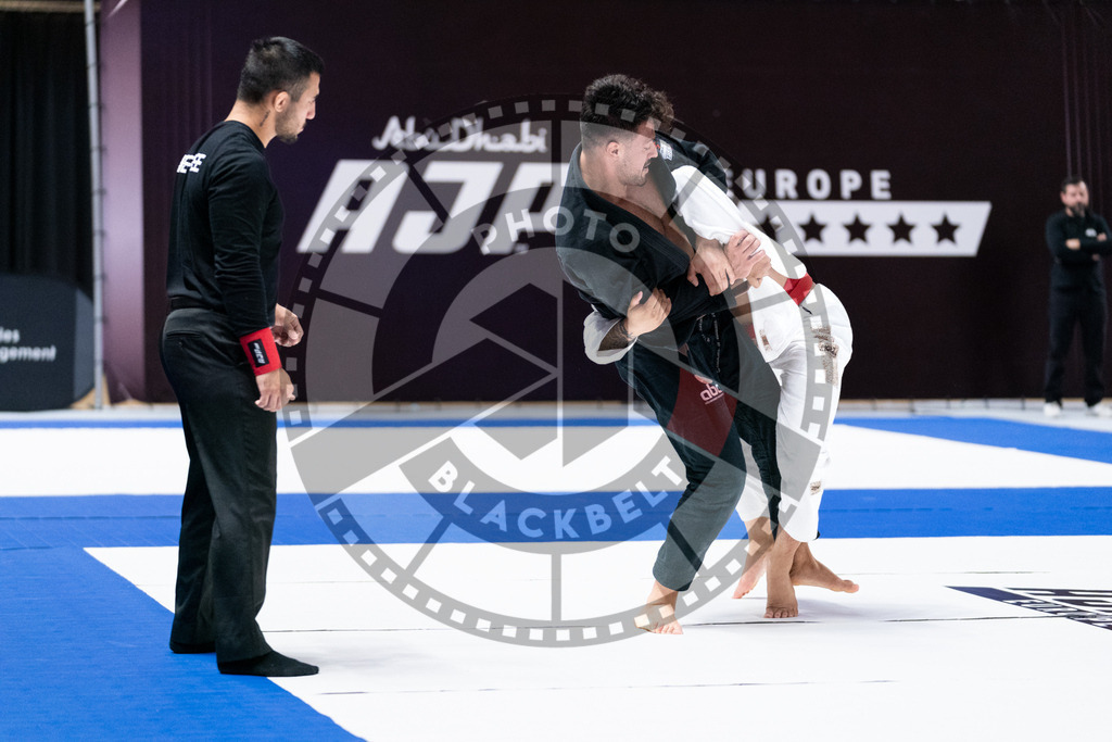 20241012PBB5438 | Athletes compete during the AJP Tour Europe Continental Jiu-Jitsu Professional Championship on October 12, 2024 in Almere near Amsterdam, Netherlands. © Chiara Dazi / photoblackbelt