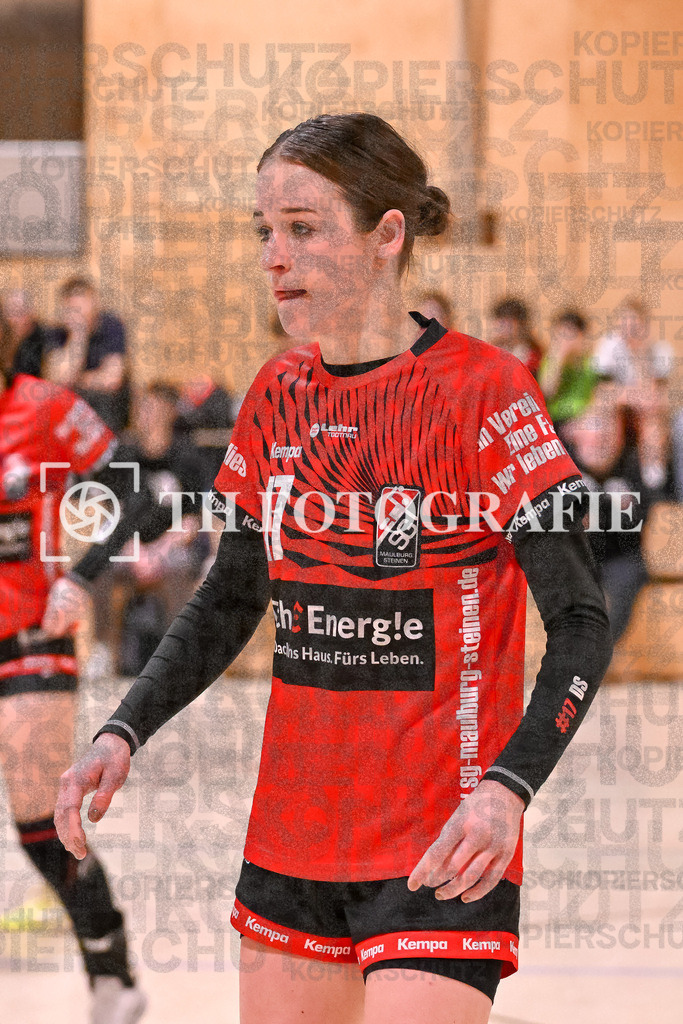 GER, SG Maulburg/Steinen - SG Muggensturm/Kuppenheim, Handball, Suedbadenliga, 17. Spieltag, Saison 2023/2024, 09.03.2024 | Davina Schmidt (SG Maulburg/Steinen, #17)

GER, SG Maulburg/Steinen - SG Muggensturm/Kuppenheim, Handball, Suedbadenliga, 17. Spieltag, Saison 2023/2024, 09.03.2024

Foto: TH Fotografie/Thomas Hess