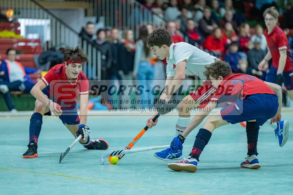 HK_20240225_108553 | Spiel um Platz 5 Deutsche Meisterschaft MU14 am 25.2.2024 Halle RW Köln, Köln ,