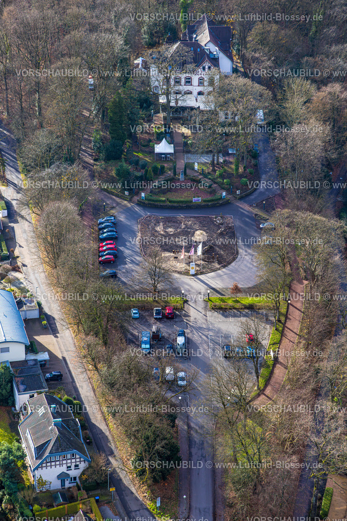 Hattingen251200305 | Luftbild, Schützenplatz am 12 Apostel Schulenburg Restaurant, Rosenthal, Hattingen, Ruhrgebiet, Nordrhein-Westfalen, Deutschland