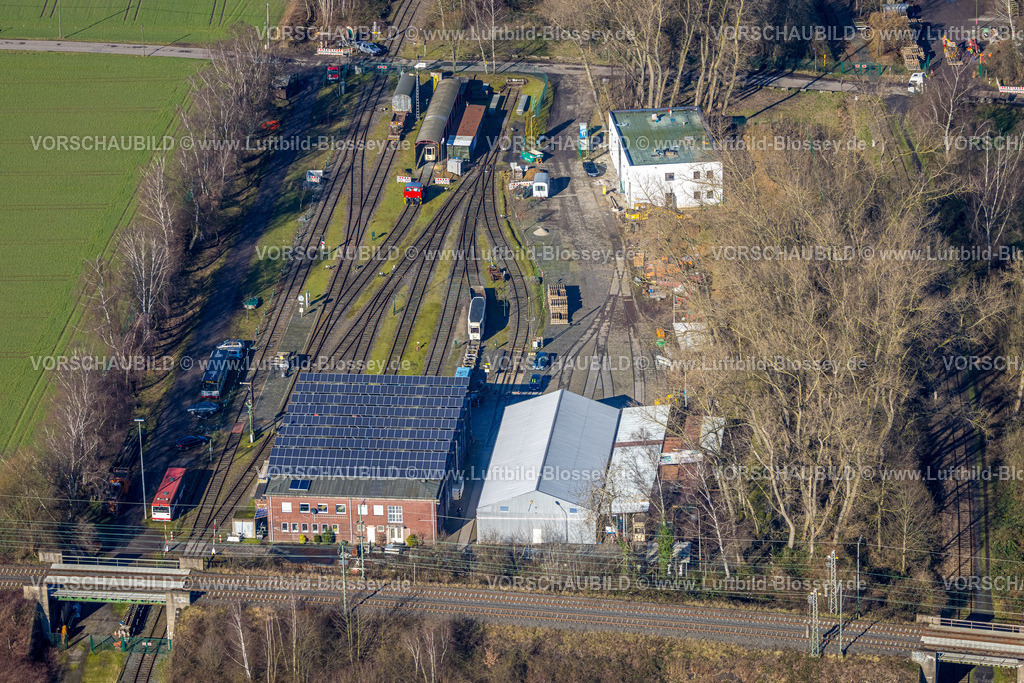 Dortmund230200133 | Luftbild, Nahverkehrsmuseum Straßenbahnmuseum Dortmund, Nette, Dortmund, Ruhrgebiet, Nordrhein-Westfalen, Deutschland
