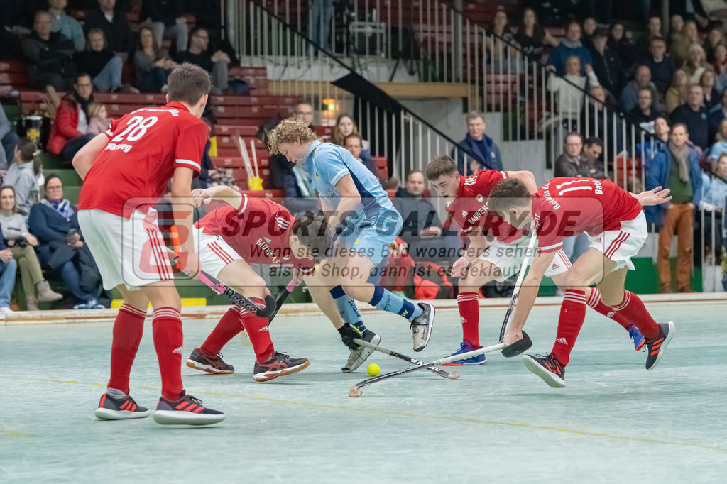 HK_20230305_106048 | Deutsche Meisterschaft MU16 1/2 Finale Rot-Weiss Köln - Zehlend. Wespen am 5.3.2023 RWK, Köln ,
