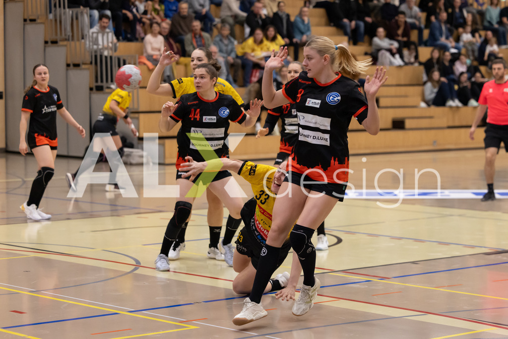 Handball I Frauen I Saison 2025-2026 I Handball Swiss Premium League 1 | Women I Round 5 I  Yellow Winterthur - GC Amicitia Zürich I 15.03.2026 | 33 Aleksandra Abramowicz (PL) (Yellow Winterthur) – Kreis - Realisiert mit Pictrs.com