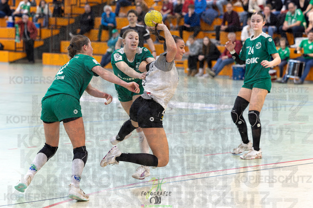 Jugendbundesliga wJA, Pokalrunde, HSG Kleenheim/Langgöns - Frisch Auf Göppingen | Jugendbundesliga wJA, Pokalrunde, HSG Kleenheim/Langgöns - Frisch Auf Göppingen am 28.02.2026 in Oberkleen (Weidig-Halle)Photo © 2026 - Jörg Heinrich - Realisiert mit Pictrs.com