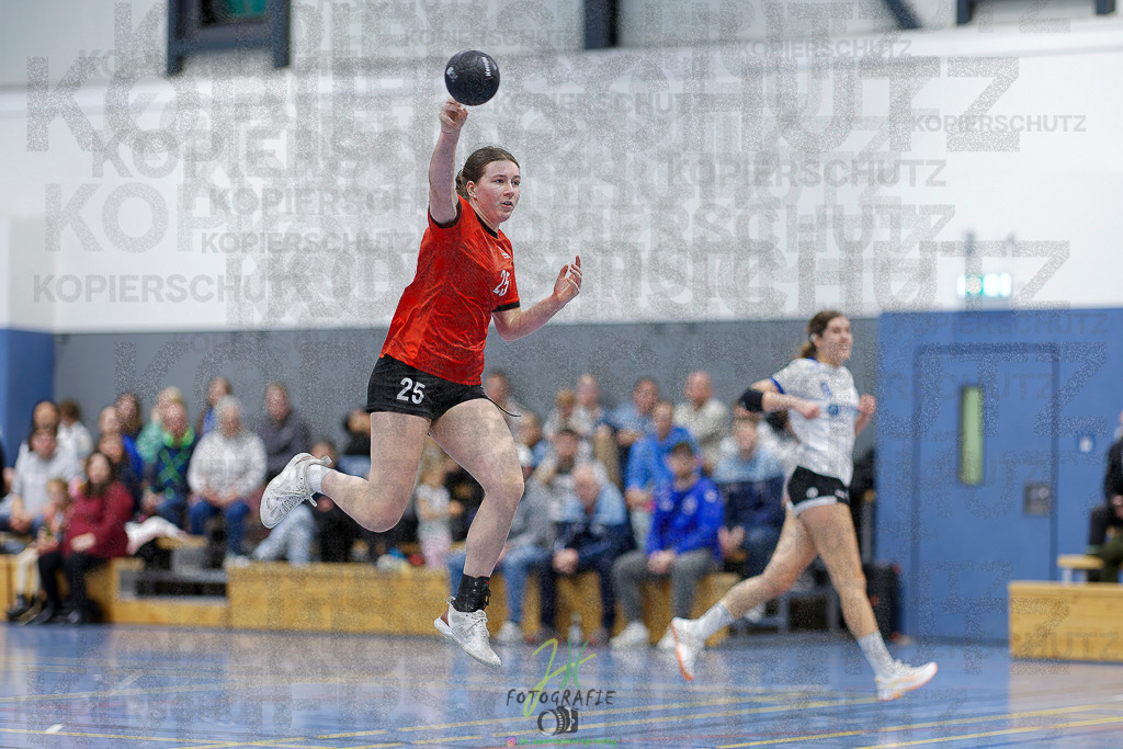 Frauen 2. Bezirksklasse; SG Rechtenbach - HSG Linden II | Frauen 2. Bezirksklasse; SG Rechtenbach - HSG Linden II am 16.11.2025 in Rechtenbach (Sporthalle Rechtenbach)Photo © 2025 - Jörg Heinrich - Realisiert mit Pictrs.com