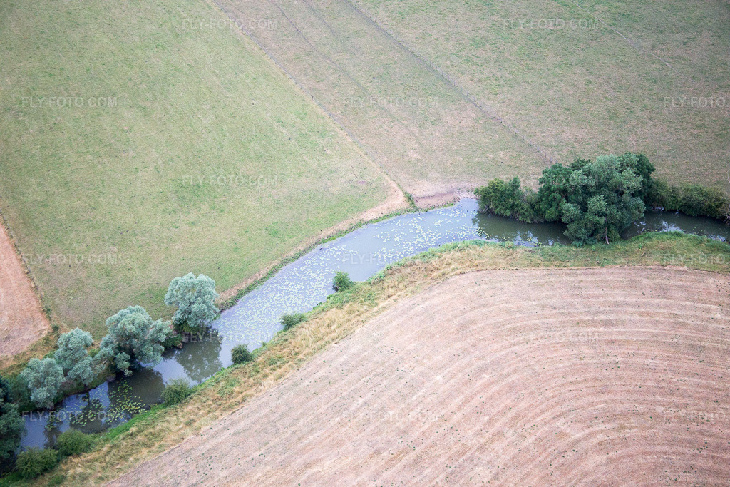 Aerial view: View of the town in Maxey-sur-Vaise in the state Meuse, France.Photo: IMG_083582.jpg taken on 07/13/2015 by Werner Riehm/FLY-FOTO.comResolution of the original: 5472 x 3648 px