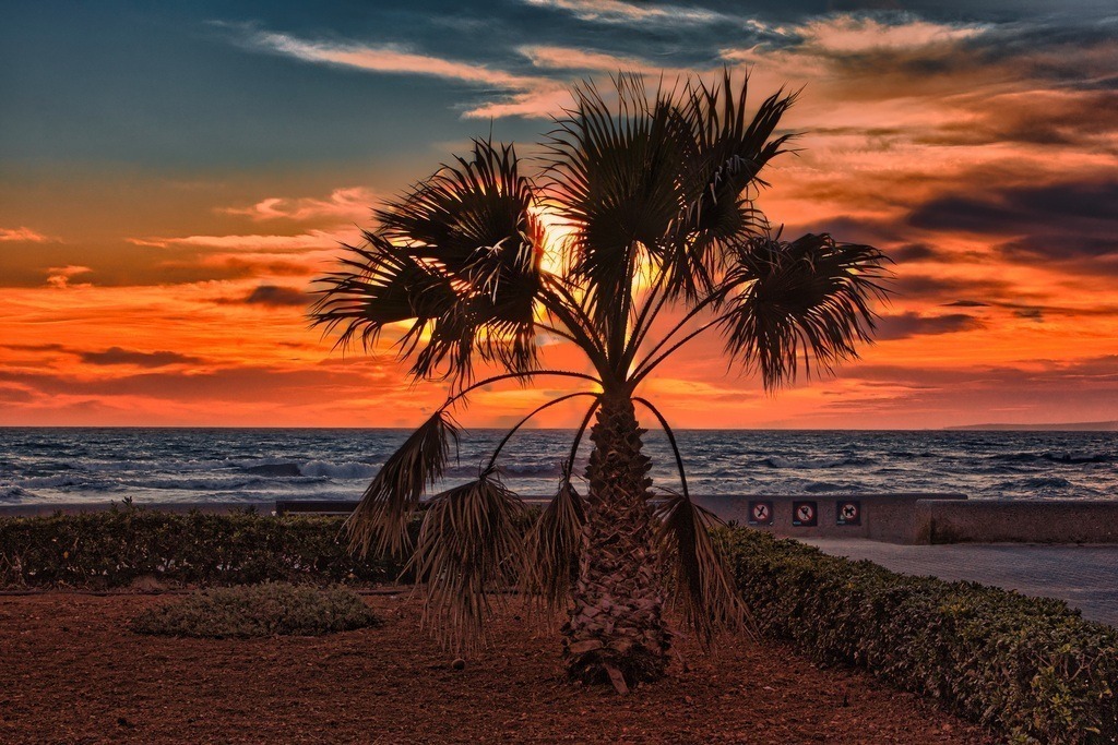 Mallorca Küste | Sonnenuntergang  - Realisiert mit Pictrs.com