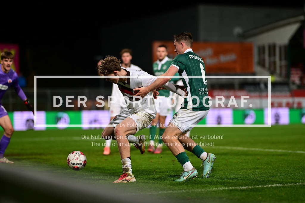 Fußball I Herren I Saison 2025-2026 I Regionalliga Nord I 16. Spieltag I VfB Lübeck - FC St. Pauli II I 02416 | Der Sportfotograf. - Realisiert mit Pictrs.com