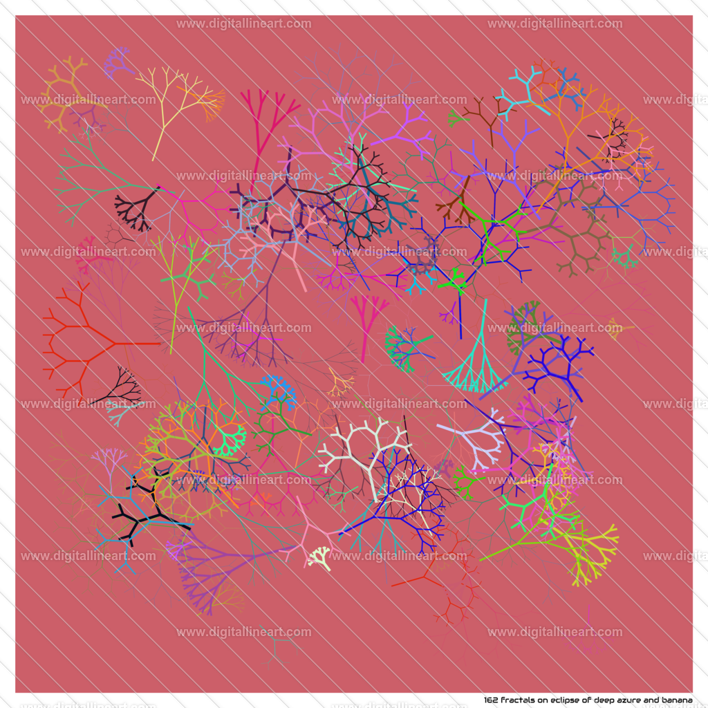 162-fractals-eclipse-of-deep-azure-and-banana | digitallineart - Realisiert mit Pictrs.com