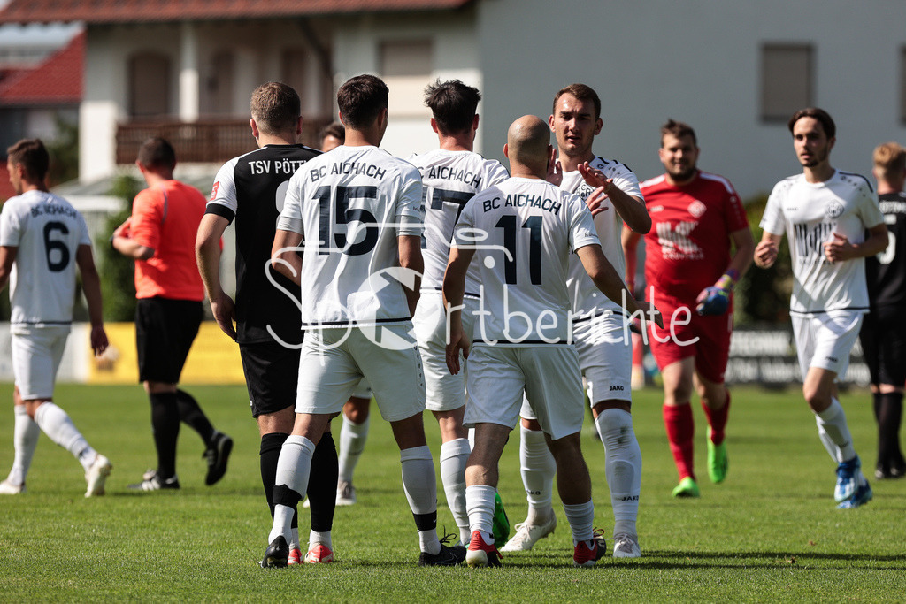 BC Aichach - TSV Pöttmes | Jubel nach 3-0