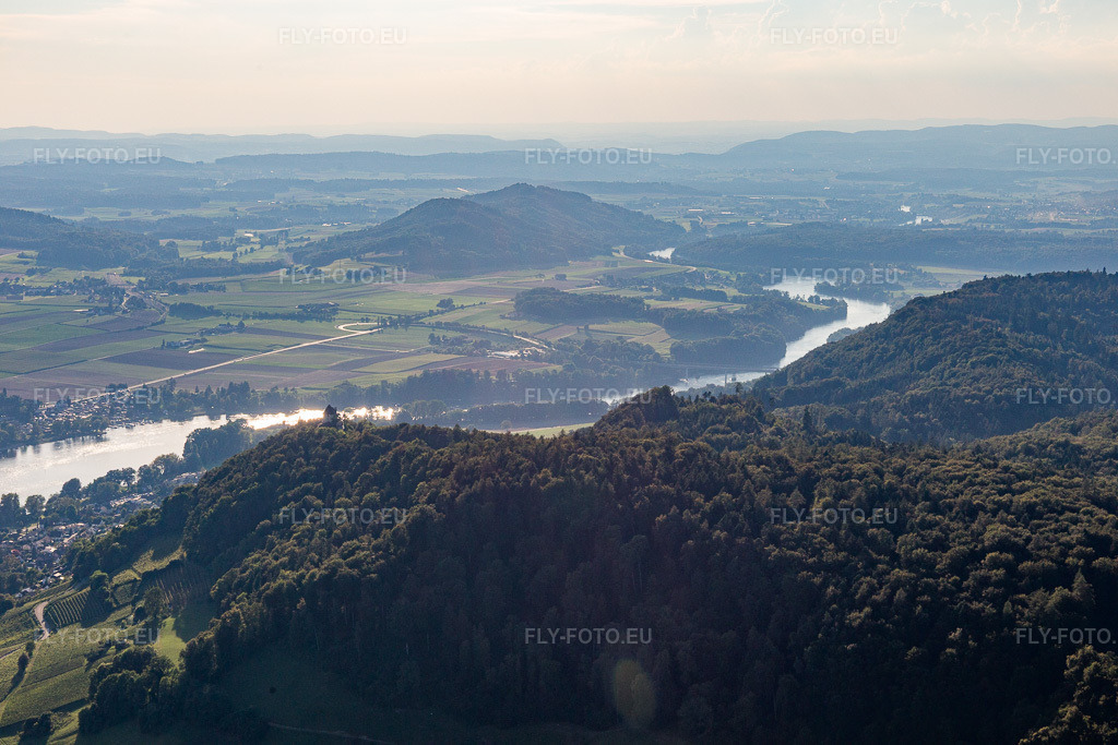 Vue aérienne: Vue de la ville à Stein am Rhein dans le département Schaffhouse, Suisse. Photo: IMG_094314.jpg prise le 27/08/2016 par Werner Riehm/FLY-FOTO.eu – Résolution de l'original: 5472 x 3648 px