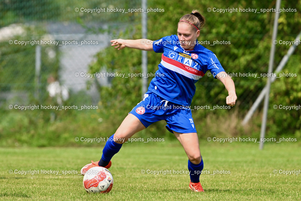 Carinthians Hornets vs. GAK 1902 Frauen | #20 Lena Thalmann GAK, Carinthians Hornets vs. GAK 1902 Frauen, Carinthians Hornets vs. GAK 1902 Frauen am 01.09.2024 in Sachsenburg (Sportplatz Sachsenburg), Austria, (Photo by Bernd Stefan)