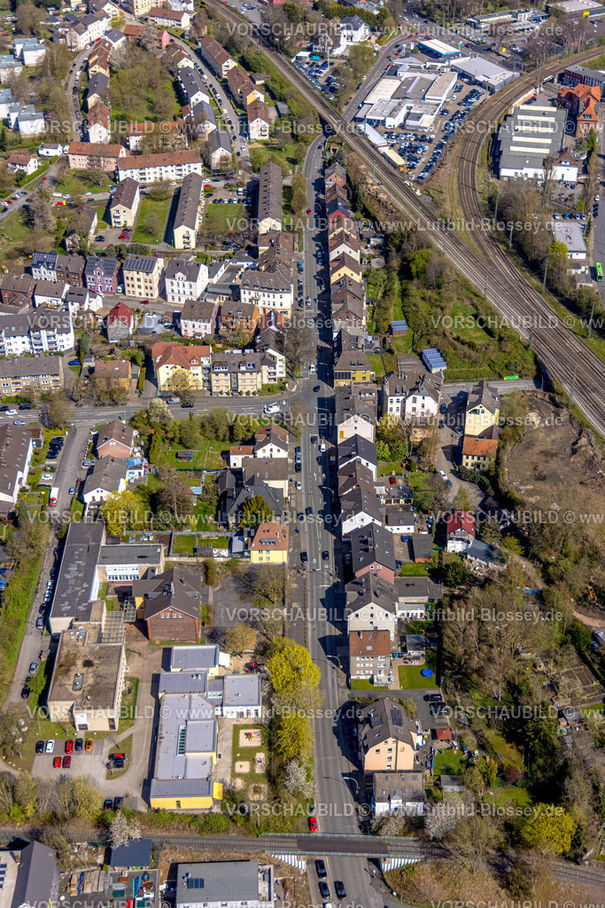 Witten220401201 | Luftbild, Sprockhöveler Straße in Heven, Kita Neddenbur, Witten, Ruhrgebiet, Nordrhein-Westfalen, Deutschland