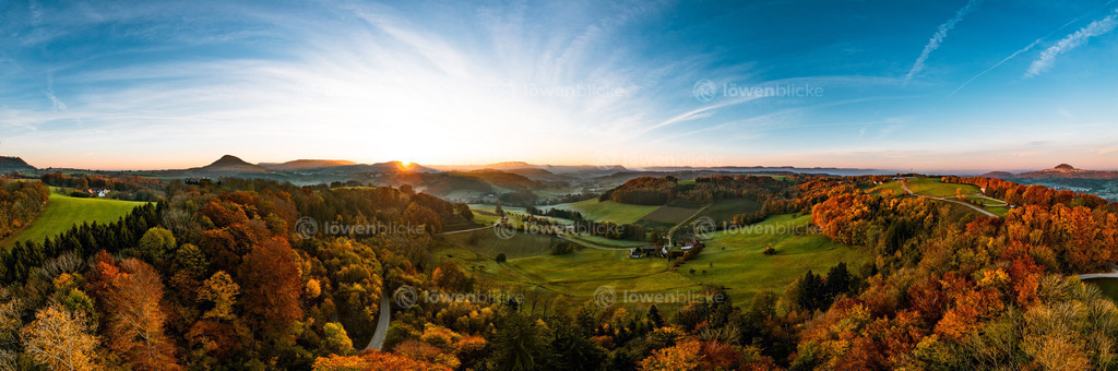 Sonneaufgang über der Alb | löwenblicke | shop