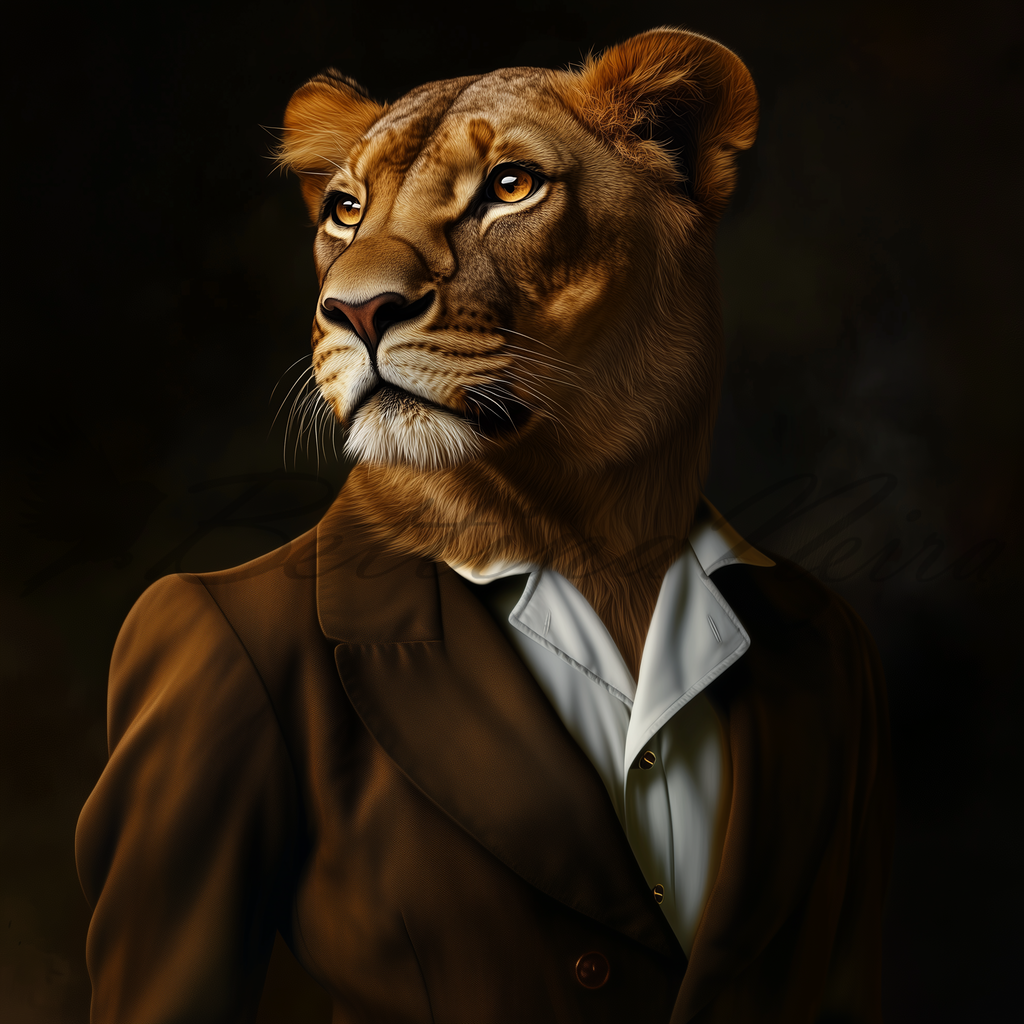 Mrs. Lion | bettinaneira - Realisiert mit Pictrs.com