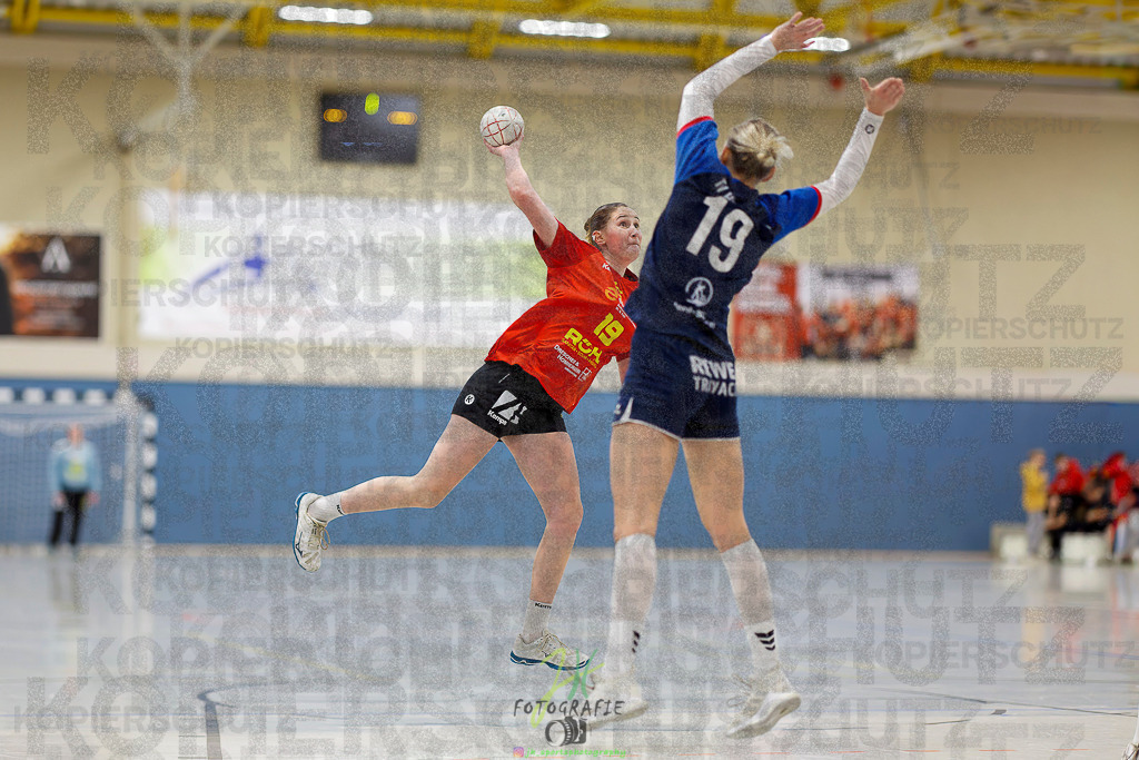 Frauen Regionalliga (HHV); HSG Wettenberg - TV Hüttenberg | Frauen Regionalliga (HHV); HSG Wettenberg - TV Hüttenberg am 06.12.2025 in Launsbach (Wettenberg) (Halle GS Launsbach (Wettenberg))Photo © 2025 - Jörg Heinrich - Realisiert mit Pictrs.com