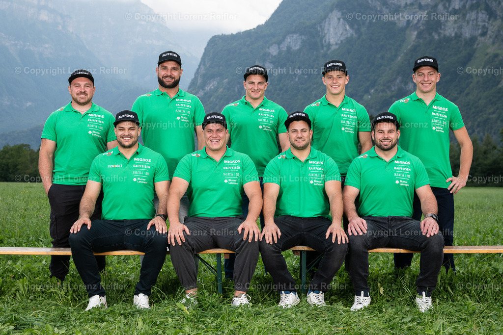 Schwingen -  ESAF Team NOSV 2025 | Mollis, 22.8.25, Schwingen - ESAF Team NOSV.Kanton Appenzell