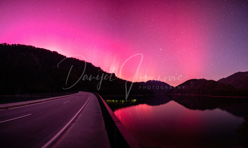 Polarlichter | Polarlicht am Sylvensteinsee