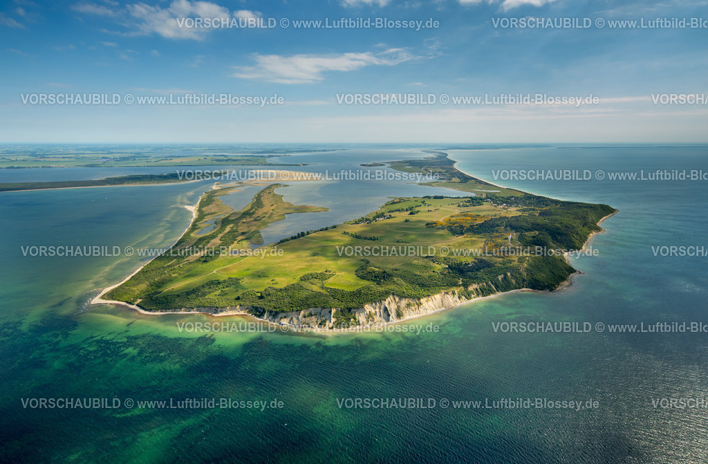 Ostsee16062578Hiddensee_Kloster | Blick von Norden auf die Insel Hiddensee,  Insel Hiddensee, Ostseeküste,Mecklenburg-Vorpommern, Vorpommern, Mecklenburg-Vorpommern, Deutschland