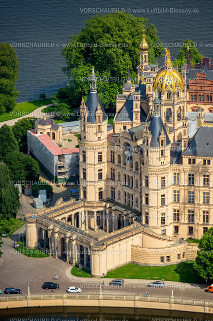 Schwerin16060216 | Schloss Schwerin, Burggarten, Burgsee,  Schwerin, Mecklenburg-Vorpommern, Deutschland
