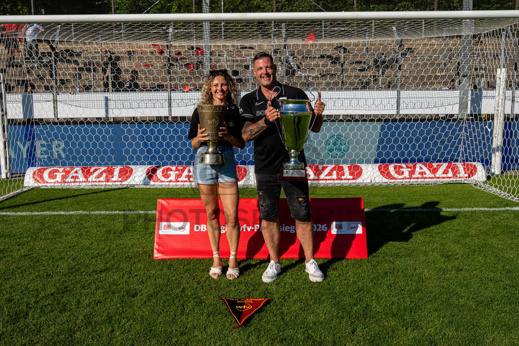 Stuttgarter Kickers vs. SG Sonnenhof Großaspach, Fussball, WFV-Pokal, Finale, 23.05.2026 | DJ Thommy mit Begleitung,Stuttgarter Kickers vs. SG Sonnenhof Großaspach, Fussball, WFV-Pokal, Finale, 23.05.2026