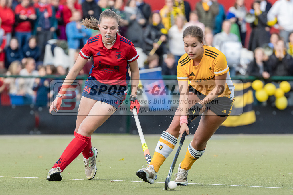 HK_20231021_105680 | Deutsche Meisterschaft WU16 Düsseldorfer HC - Harvestehuder THC am 21.10.2023 DHC, Düsseldorf ,