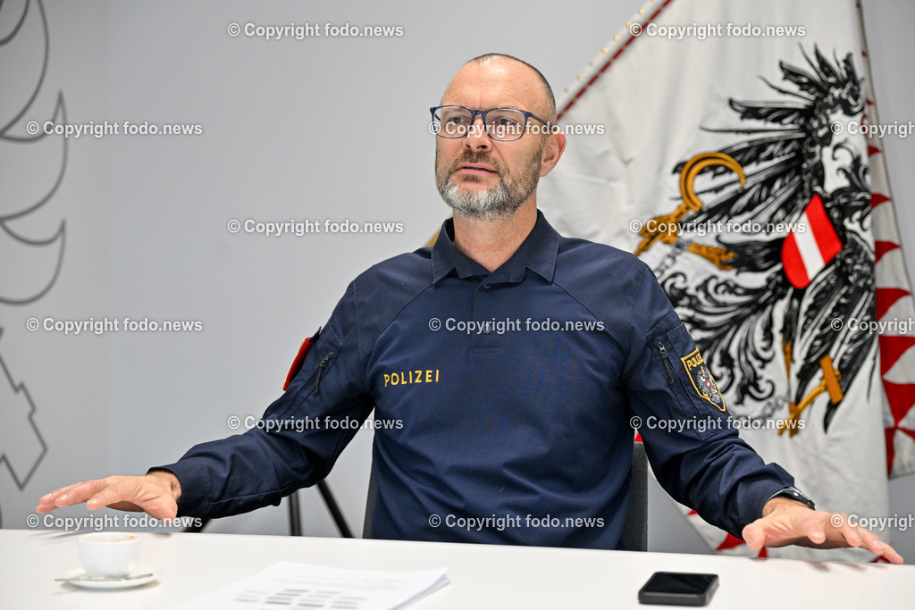 Andreas Pilsl_ Landespolizeidirektor Ooe_ 28.12.2023-35 | 28.12.2023, Landespolizeidirektion Oberoesterreich, AUT, Andreas Pilsl, im Bild Andreas Pilsl (Landespolizeidirektor Ooe)