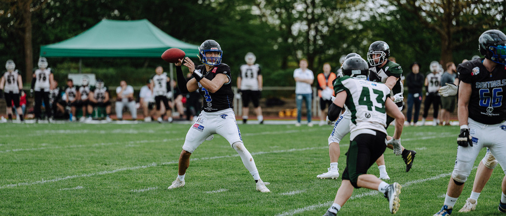 Bad Homburg Sentinels vs KIT Engineers, American Football,Testspiel, 18.04.2026 | Bad Homburg Sentinels vs KIT Engineers - Realisiert mit Pictrs.com