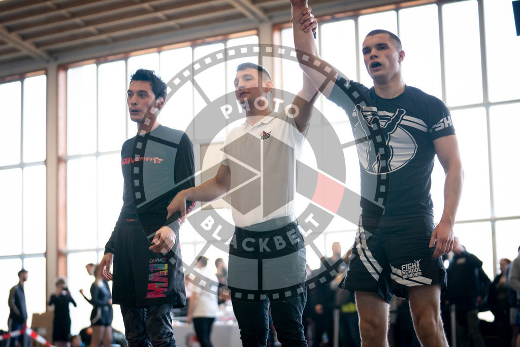 20240309PBB4942 | Fighters compete during the International Luta Livre (ILLCS) Spring Championship in Hannover, Germany, on March 9, 2024.