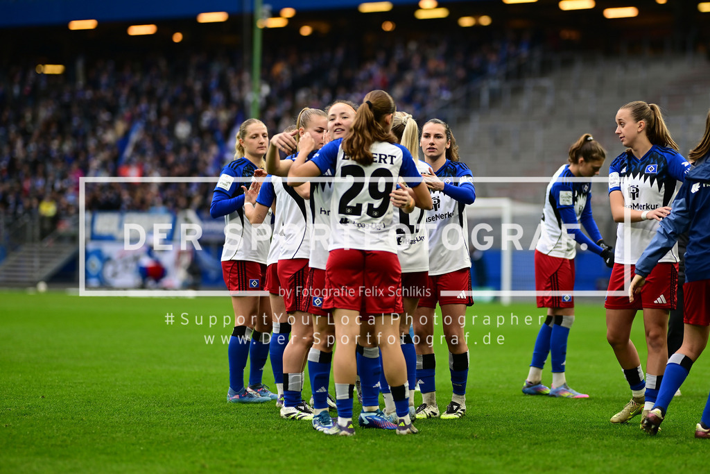 Fußball I Frauen I Saison 2025-2026 I Bundesliga I 10. Spieltag I Hamburger SV - 1. FC Nürnberg I 44457 | Der Sportfotograf. - Realized with Pictrs.com