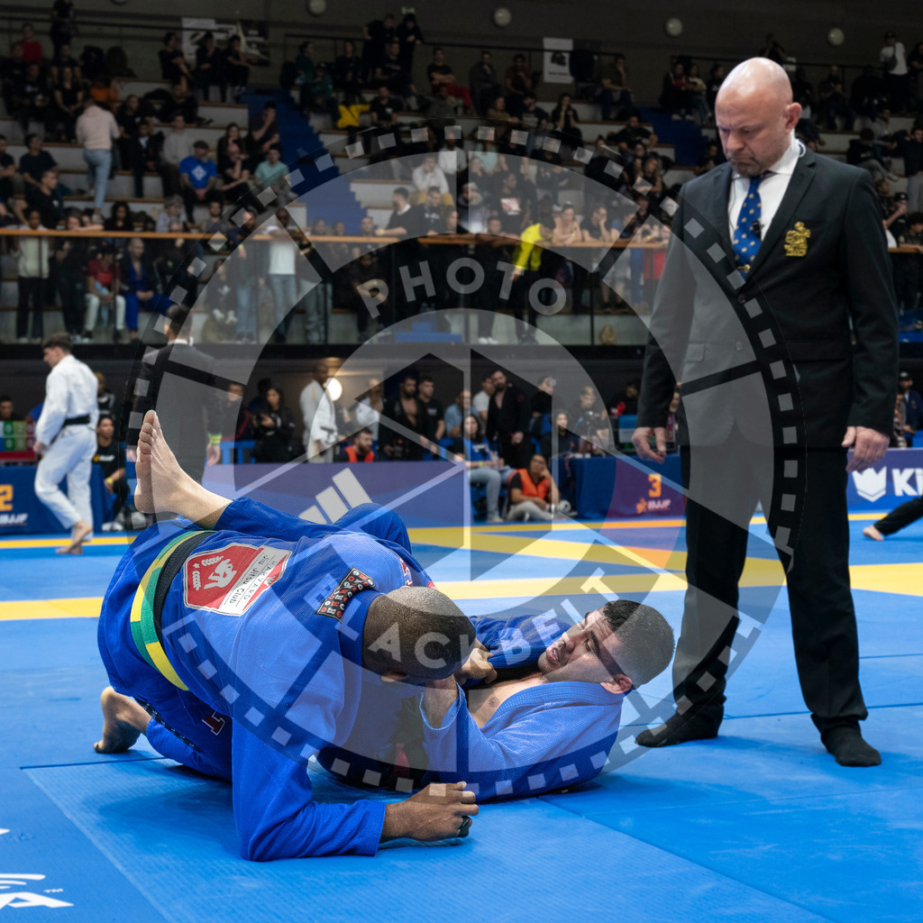 20240123PBB03860 | Fighters compete during the second day of the IBJJF European Championship in Paris, France, on January 23, 2024.