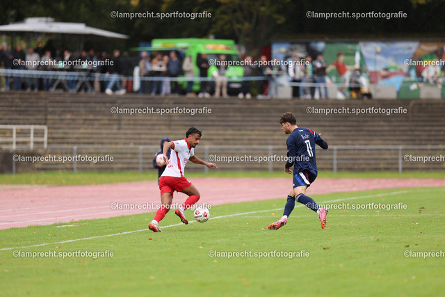 Fußball I Herren I Saison 2025-2026 I Regionalliga Nord I 13. Spieltag I 1. FC Phönix Lübeck - VfB Lübeck I 05.10.2025.080 | v.l. Ali Abu-Alfa (11, VfB Lübeck), Anton Ihde (11, 1. FC Phönix Lübeck) - Realisiert mit Pictrs.com