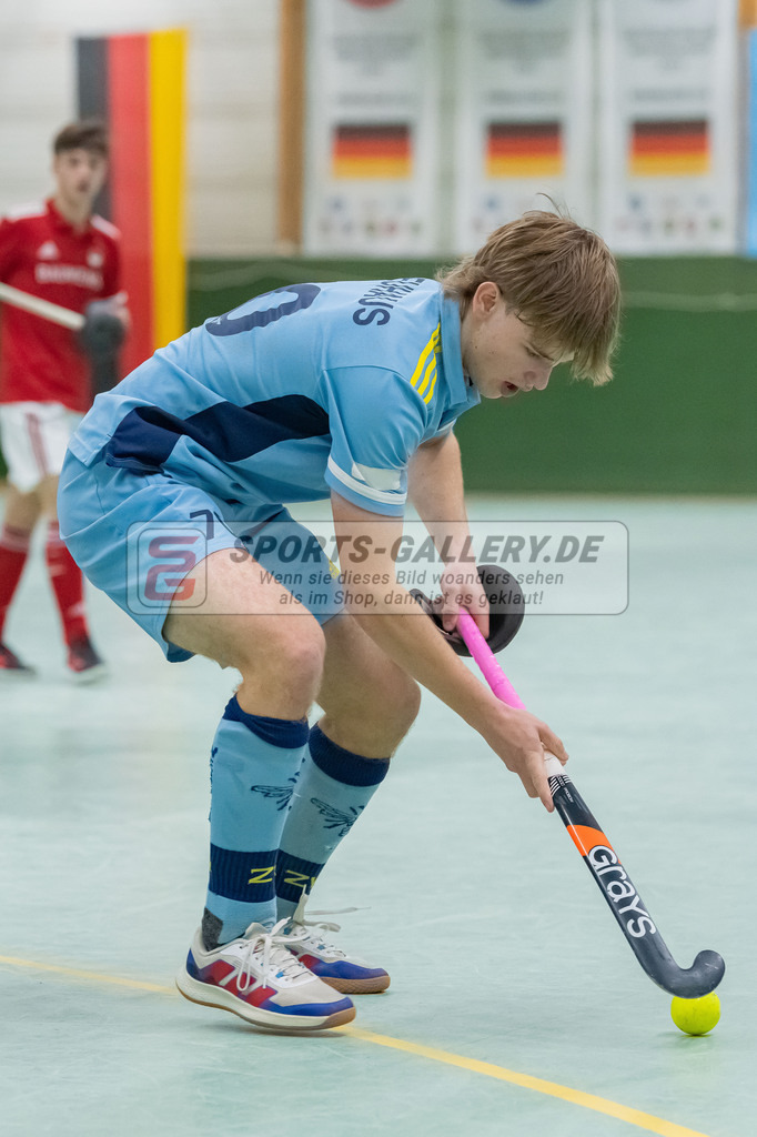 HK_20230305_106027 | Deutsche Meisterschaft MU16 1/2 Finale Rot-Weiss Köln - Zehlend. Wespen am 5.3.2023 RWK, Köln ,