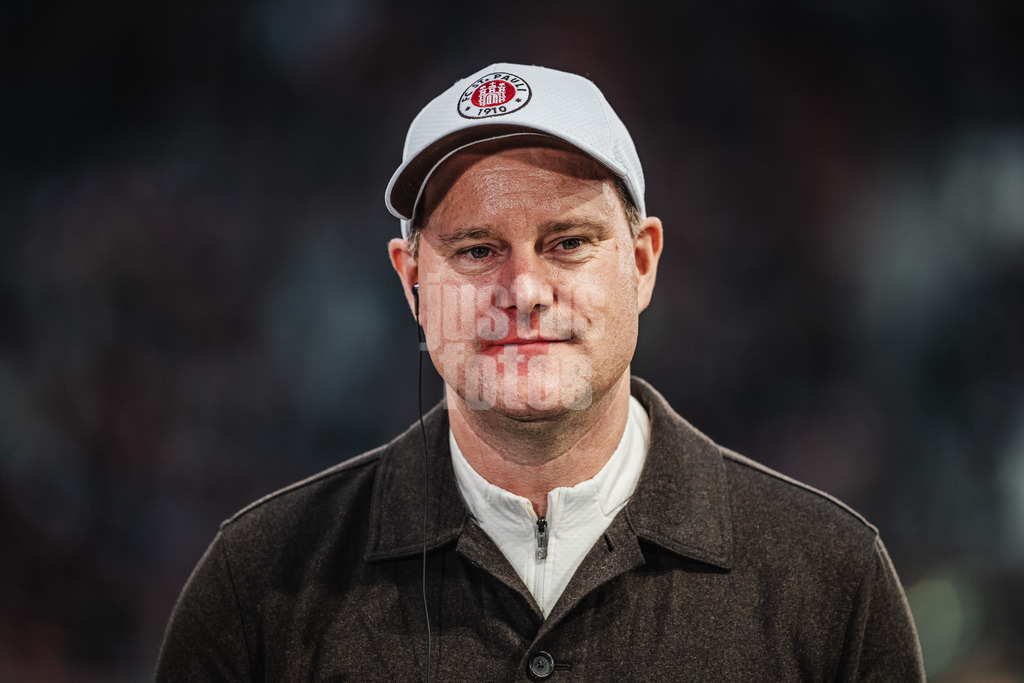 Fußball | Männer | Saison 2025/2026  | Fußball-Bundesliga | 30. Spieltag | FC St. Pauli vs. 1. FC Köln | 17.04.2026 | Oke Göttlich (Präsident FC St. Pauli) im Interview