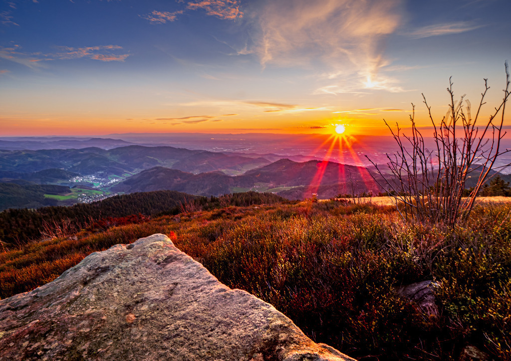 MPI_Sunset_0037 | Sonnenuntergang auf dem Katzenkopf unterhalb der Hornisgrinde - Realisiert mit Pictrs.com