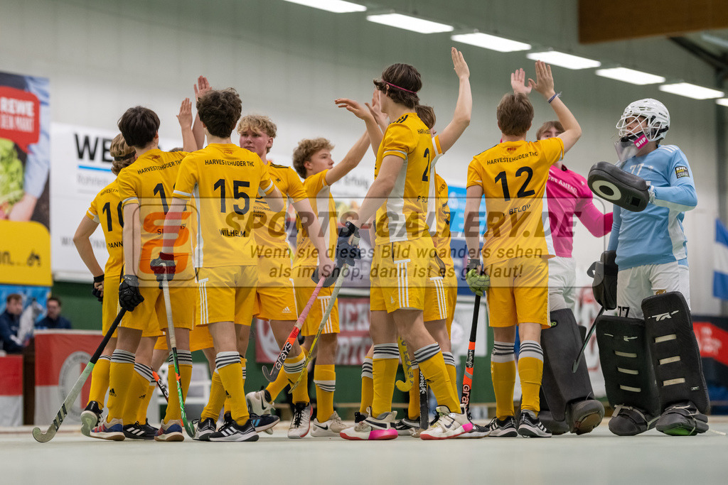 SFE_20230304_0003 | Deutsche Meisterschaft Männliche U16 Halle 2023 am 04.03.2023 in Köln (KTHC Stadion Rot-Weiss Köln Tennis and Hockey Club), Photo: Stephan Fehrmann 2022 (Sports-Gallery)
