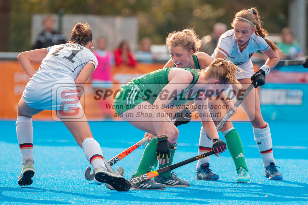 HK_20230713_102195 | Euro Hockey WU18 Germany vs Ireland Championship Girls &amp; Boys am 13.7.2023 CHTC , Krefeld ,