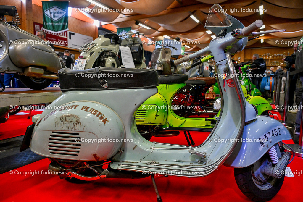 Vespa Custom Show_ Neumarkt Mkr._ 01.03.2025-19 | 01.03.2025, Neumarkt im Mklr., AUT, Neumarkt im Mkr., im Bild Vespa Custom Show 2025©Harald Dostal / fodo.news