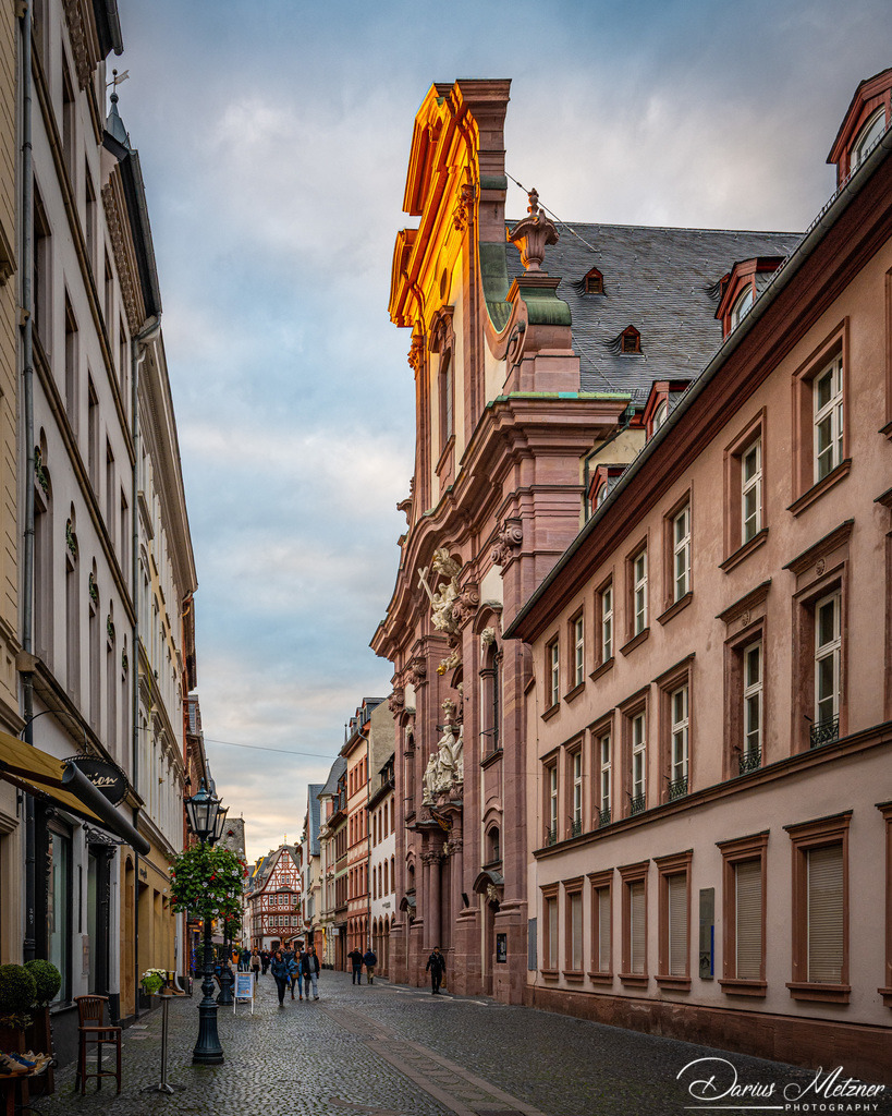 Die Augustinerkirche in Mainz | Die Augustinerkirche in der Augustinergasse in Mainz