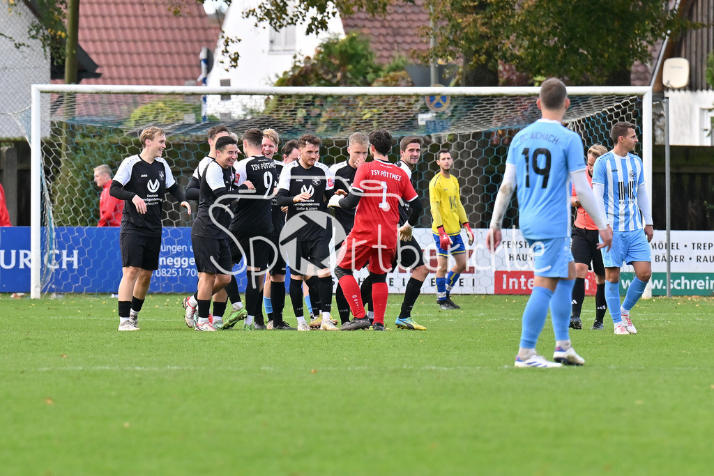 BC Aichach - TSV Pöttmes | Jubel nach 1-3
