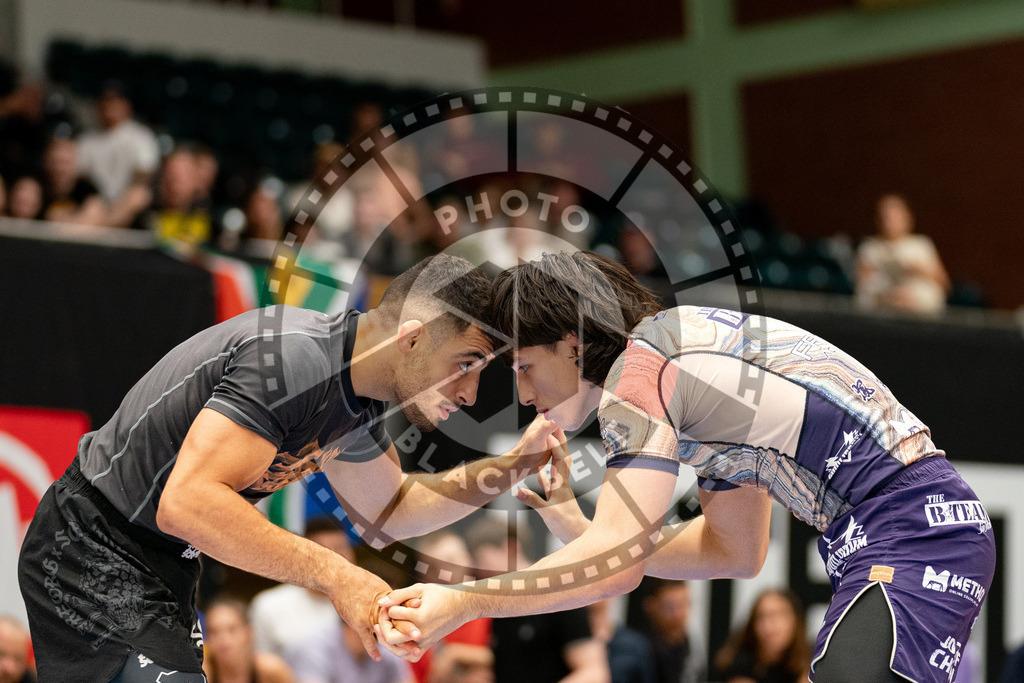 20230916PBB5218 | Fighters compete during the grappling tournement ADCC Trials (European, Middle East and African Championship) in Warsaw, Poland, on September 16, 2023.