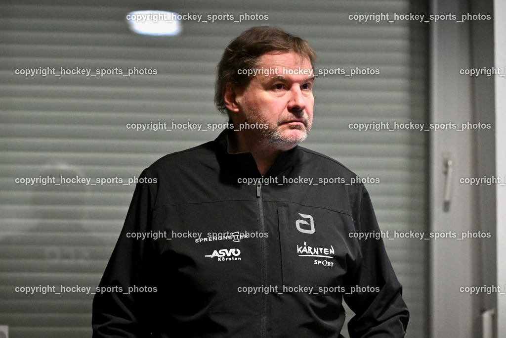 SCO Sprengnetter Bodensdorf vs. SU Sparkasse Kufstein  | Ritzinger Werner SCO Bodensdorf Funktionär, SCO Sprengnetter Bodensdorf vs. SU Sparkasse Kufstein , SCO Sprengnetter Bodensdorf vs. SU Sparkasse Kufstein am 08.02.2026 in Bodensdorf (SCO Sportheim), Austria, (Photo by Bernd Stefan)