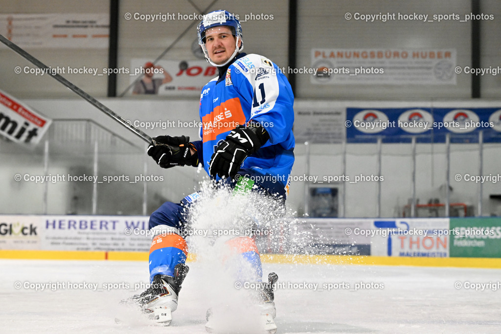 ESC Steindorf Sparkasse Feldkirchen Shooting | #11 Luka Kalan, ESC Steindorf Sparkasse Feldkirchen Shooting, ESC Steindorf Sparkasse Feldkirchen Shooting am 24.10.2025 in Steindorf (Ossiachersee Halle), Austria, (Photo by Bernd Stefan)