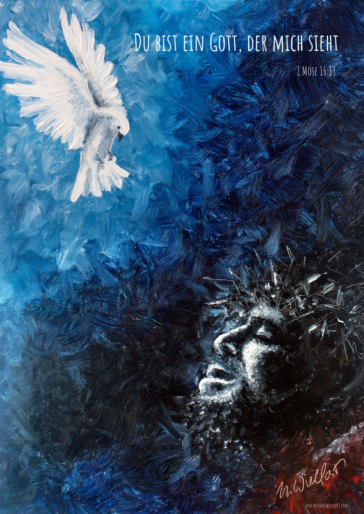 4-Jahreslosung 2023-Trost am Kreuz | Jahreslosung für das Jahr 2023. "Du bist ein Gott, der mich sieht". Gesehen sein und selber sehen. Das hat für die Menschen berührende Auswirkungen. Mit 12 Motiven , die ich über Jahre live während Gottesdiensten gemalt oder skizziert habe, zeige ich wie verschieden die Empfindung des gleichen Erlebnisses sein kann. 12 mal gesehen werden, kann sich für einen Kalender eignen. Hier im shop können Sie ihn selber zusammenstellen. - Realisiert mit Pictrs.com