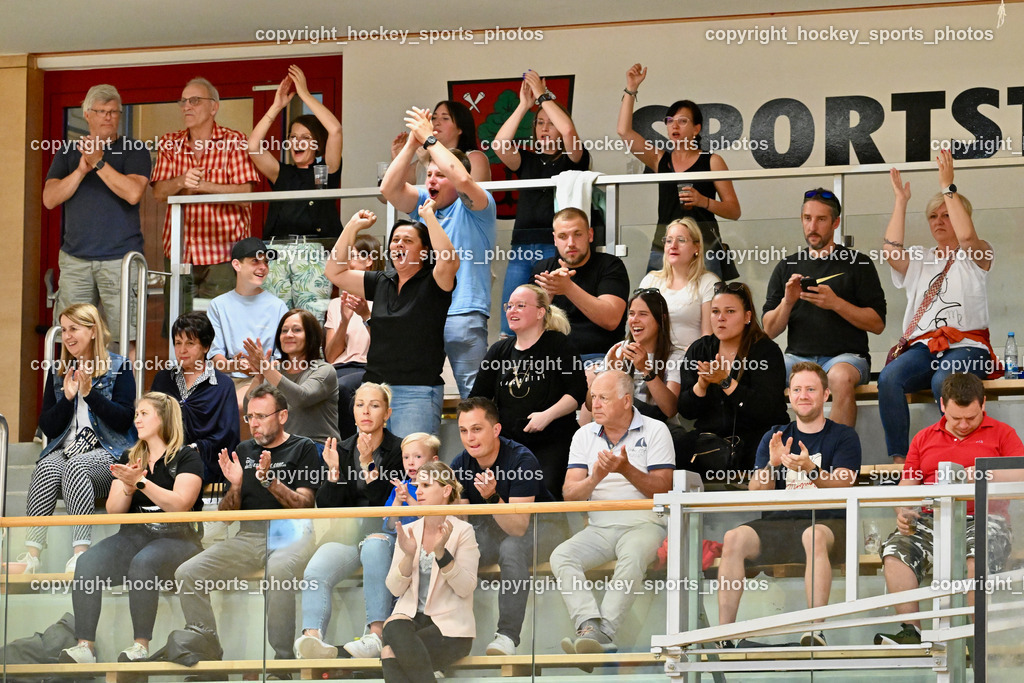 SC Ferlach vs. WAT Atzgersdorf | Besucher Ballspielhalle Ferlach, SC Ferlach vs. WAT Atzgersdorf, SC Ferlach vs. WAT Atzgersdorf am 12.05.2024 in Ferlach (Ballspielhalle Ferlach), Austria, (Photo by Bernd Stefan)
