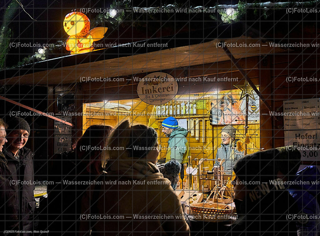 ALP5459_WIESELBURGER ADVENT_Imker | (C)FotoLois.com, Alois Spandl, WIESELBURGER ADVENT, Perchtenlauf, So 10. Dez. 2023.