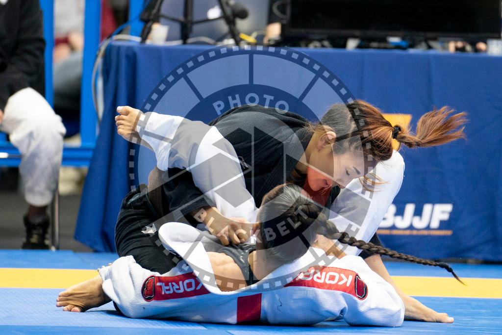 20240124PBB02144 | Fighters compete during the second day of the IBJJF European Championship in Paris, France, on January 24, 2024.