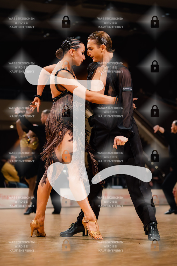 Goldstadtpokal 2025 - WDSF World Open Latin 7th (14) Axel Sampino _ Anna Zgonnikova (France)-2025-01-25-5947 | Webshop for digital downloads and prints of dance sport, event & show photographer Julian Link - Realisiert mit Pictrs.com